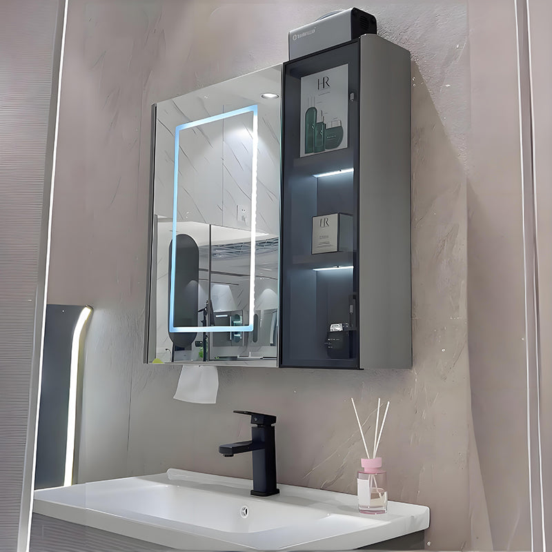 Stainless Steel Bathroom Cabinet Smart Beauty Mirror F021