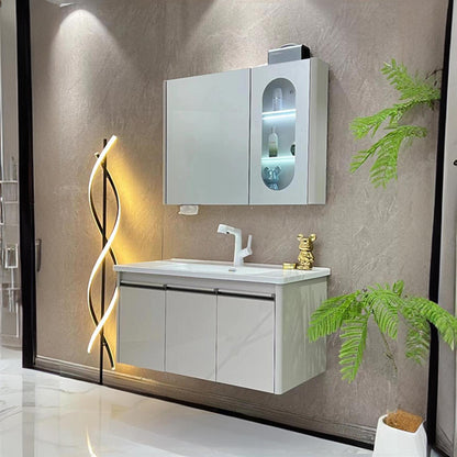 Stainless Steel Bathroom Cabinet Smart Beauty Mirror F029