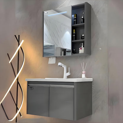 Stainless Steel Bathroom Cabinet Smart Beauty Mirror F053