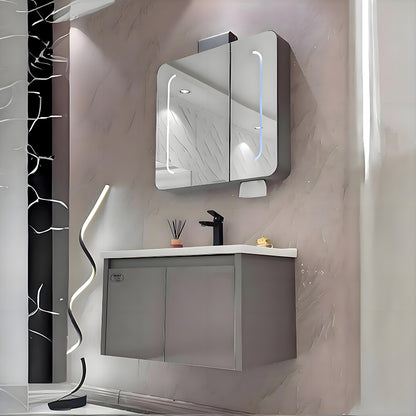 Stainless Steel Bathroom Cabinet Smart Beauty Mirror F051