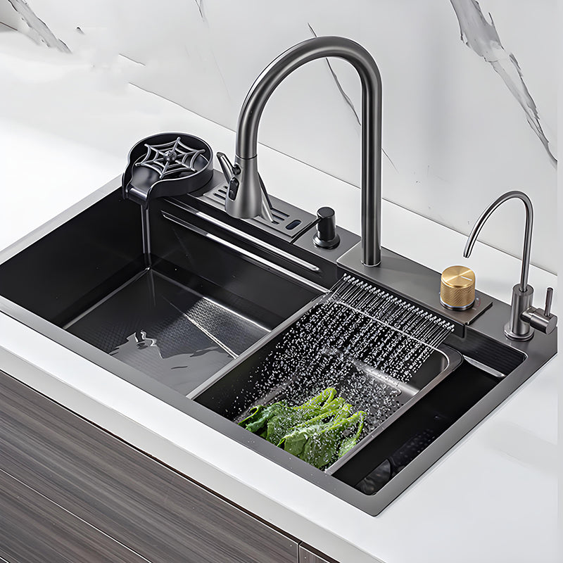 3.0mm Stainless Steel Integrated Faucet Sink