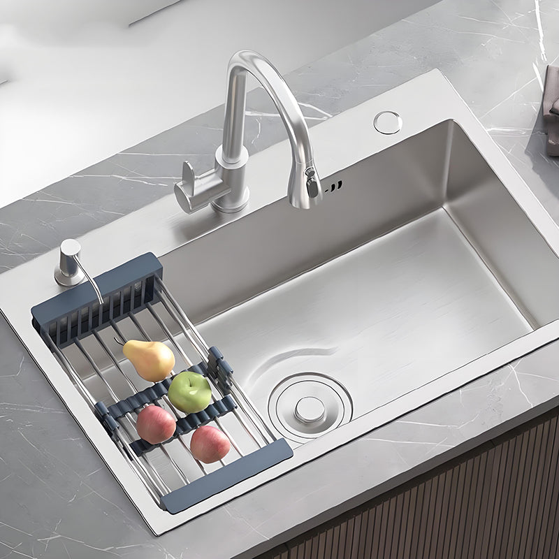 Exquisite Brushed Stainless Steel Sink