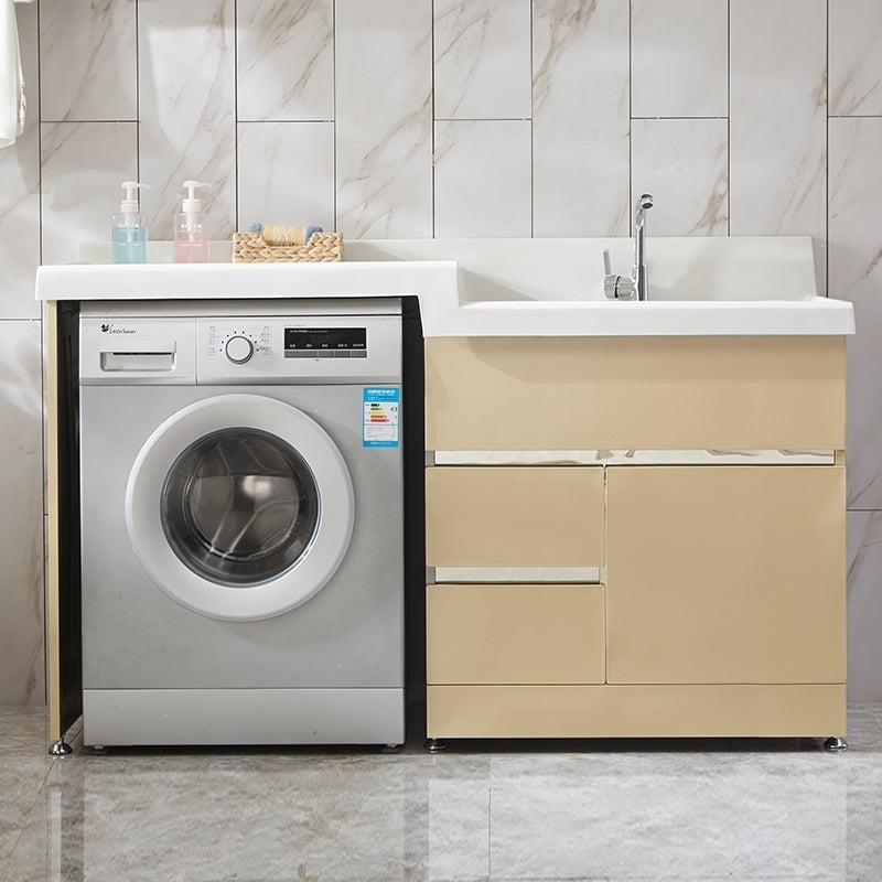 Customized Stainless Steel Washing Machine Cabinet, Enjoy Quality Life